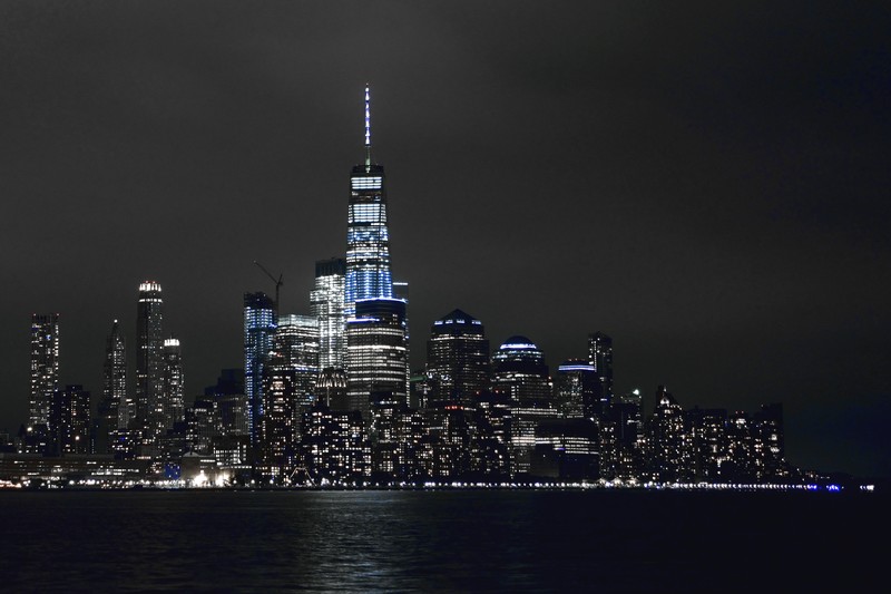 new york, buildings, night, hd, 4k, 5k, lights, hd, world, 8k, 10k
