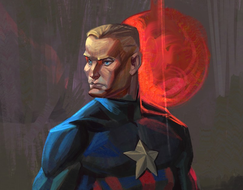 captain america, art, artstation, digital art, hd, artist