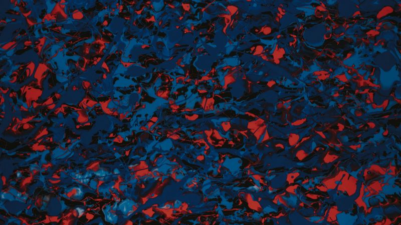 spots, ripples, abstraction, paint, 4k