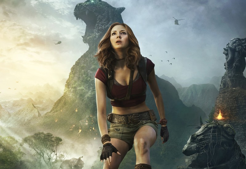 jumanji welcome to the jungle, 2017 movies, movies, hd, karen gillan, 4k