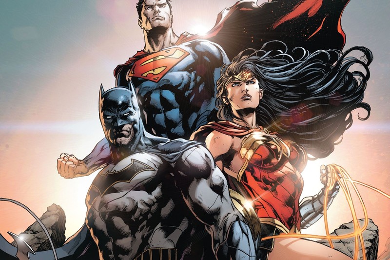superman, batman, wonder woman, hd, artwork, superheroes