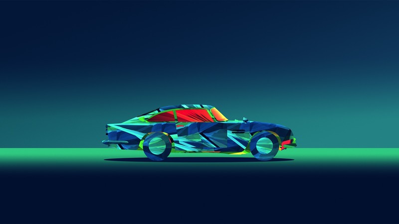 abstract, facets, justin maller, hd, artwork, digital art