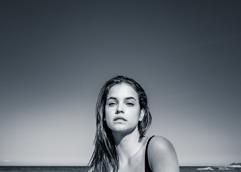 barbara palvin, model, girls, celebrities, hd, 4k, monochrome, black and white