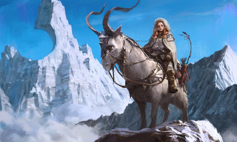 warrior, creature, fantasy, artwork, artist, digital art, hd, artstation, 4k, 5k