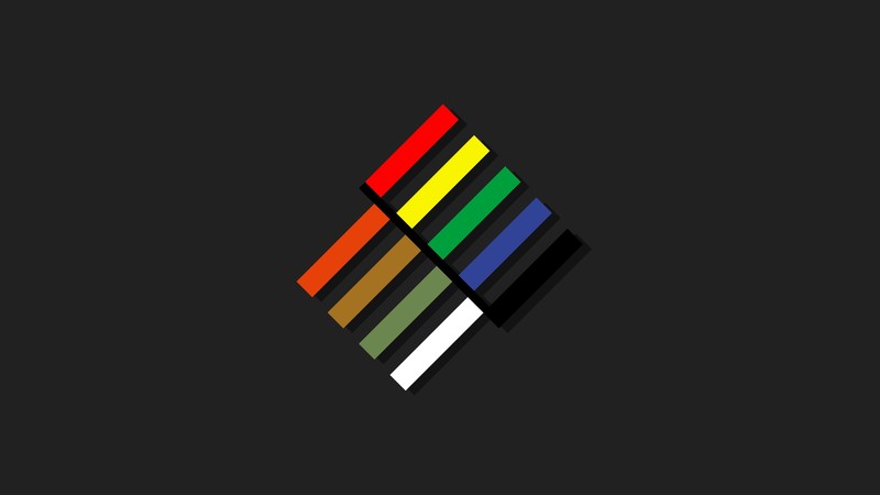 abstract, shapes, colors, 4k, hd