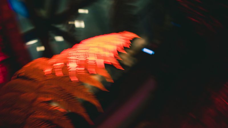 abstraction, blur, distortion, light, 4k
