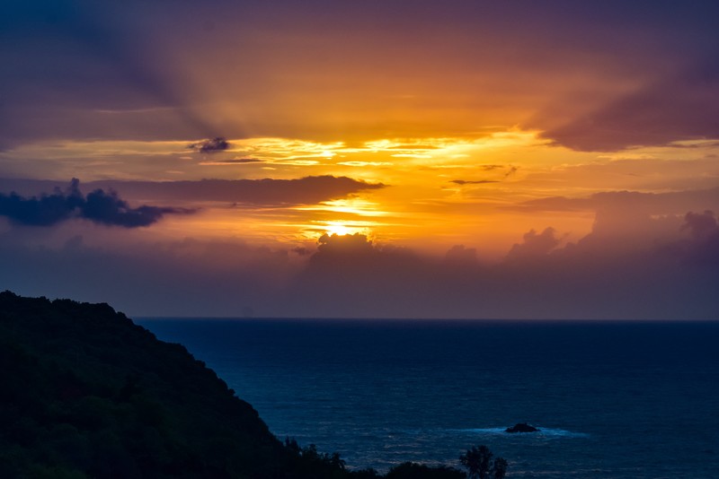 sunset, ocean, water, 4k, 5k, hd, nature