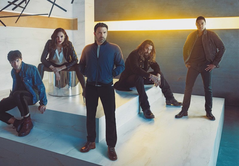 justice league, ben affleck, jason momoa, gal gadot, ezra miller, ray fisher, male celebrities, hd