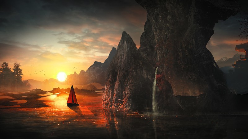 boat, creative, artist, background, hd, deviantart