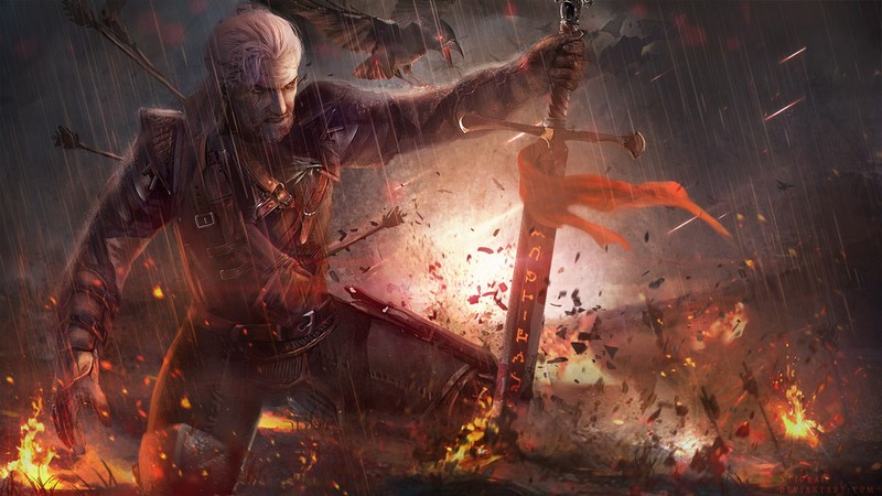 the witcher 3, games, ps4 games, xbox games, pc games, artist, digital art, artwork, deviantart