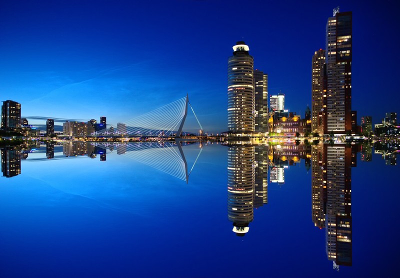 netherlands, world, city, buildings, night, 4k, 5k, hd