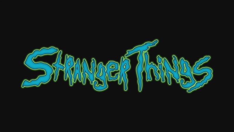 stranger things, tv shows, hd, 4k, logo, rick and morty