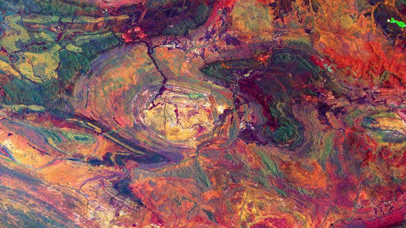 earth, relief, surface, colorful, aerial view, space, 4k