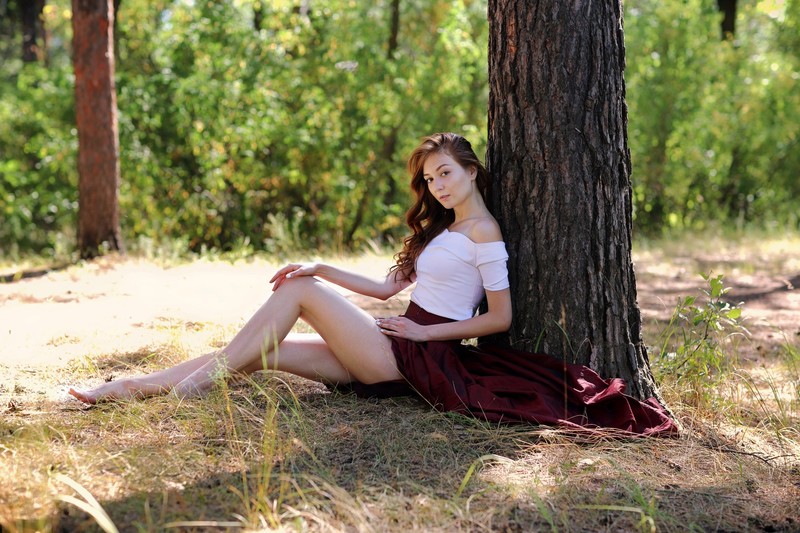 girls, model, hd, outdoors, depth of field