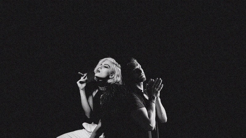 bebe rexha, music, marc e bassy, hd, 4k, monochrome, black and white