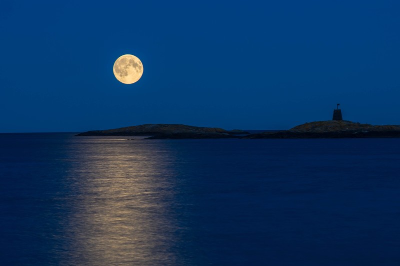 moonlight, moon, reflection, hd, sea, 4k, nature