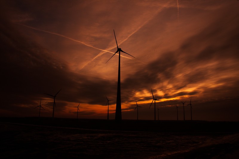 windmill, sunset, nature, hd, shadow, 4k, 5k