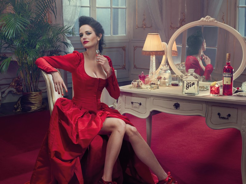 eva green, celebrities, girls, 4k, 5k, hd, red, dress