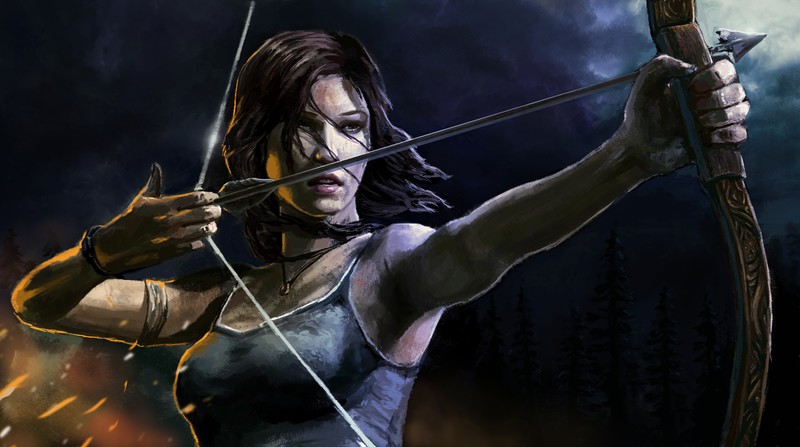tomb raider, lara croft, artwork, 4k, hd, artist, digital art, deviantart, 5k