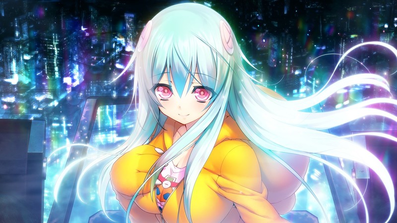 tokyo necro, anime girl, anime, hd