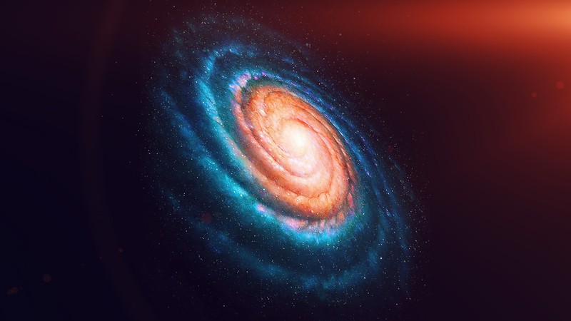galaxy, digital universe, 4k, hd