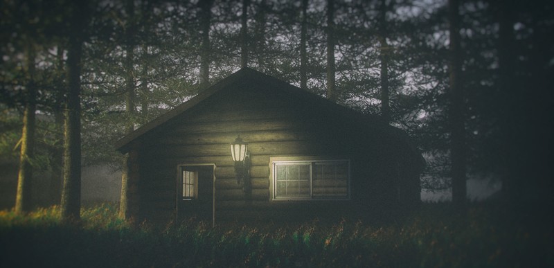 house, forest, artist, artwork, digital art, hd, 4k, deviantart