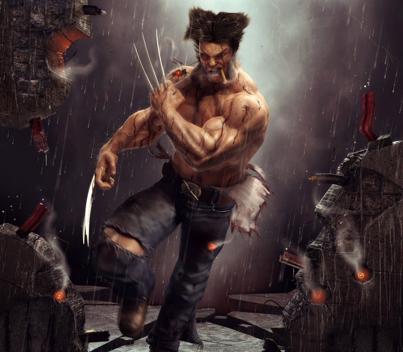 wolverine, artwork, art, artist, digital art, superheroes, hd, 4k, deviantart
