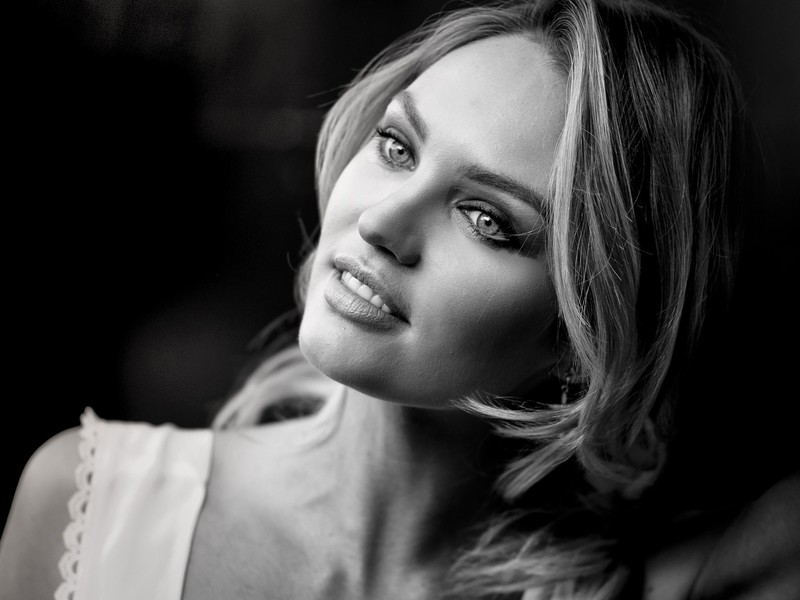 candice swanepoel, celebrities, girls, hd, 4k, monochrome, black and white