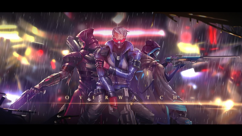 soldier 76, overwatch, reaper overwatch, ana, games, hd