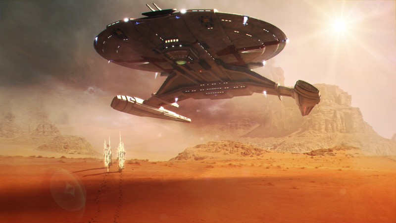 star trek, spaceship, artist, artwork, digital art, hd, deviantart