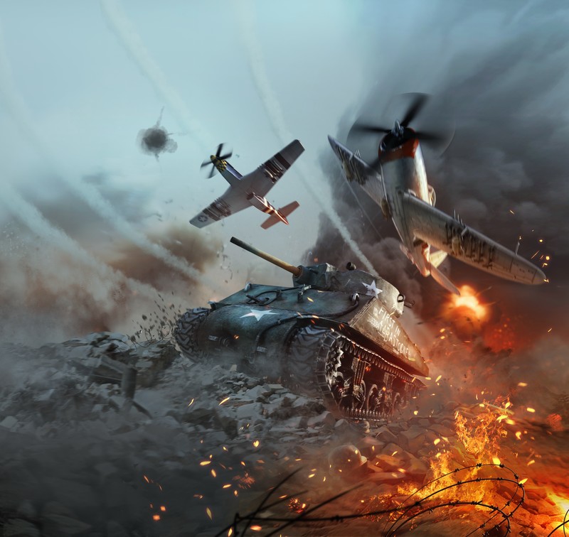 war thunder, 4k, games, 5k, hd, 2017 games, planes, tank, war