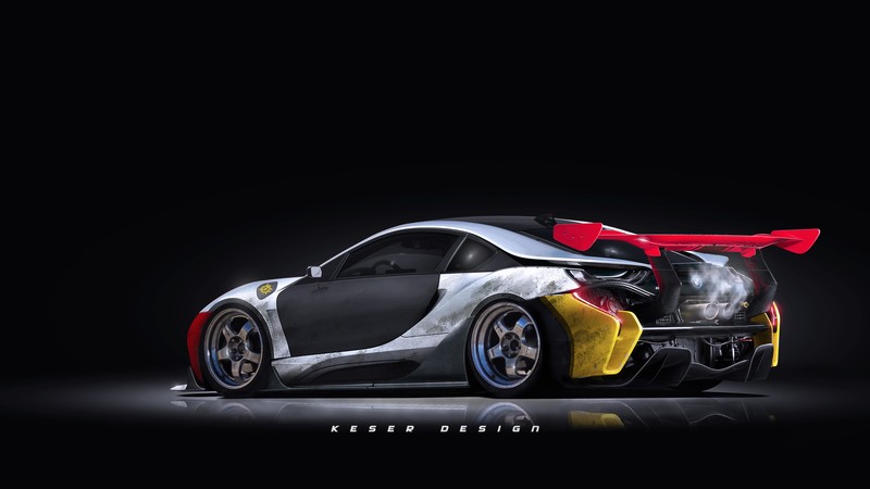 bmw i8, bmw, cars, 2017 cars, 4k, 5k, hd, deviantart