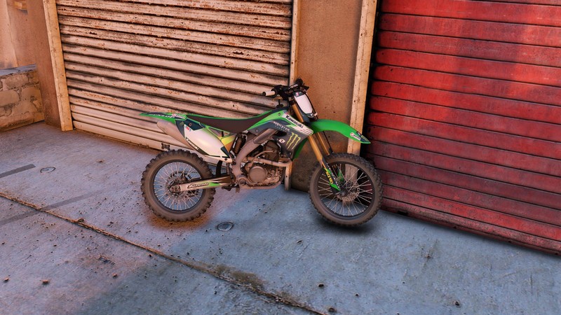 gta 5, gta, games, 4k, kawasaki, dirt bikes, hd
