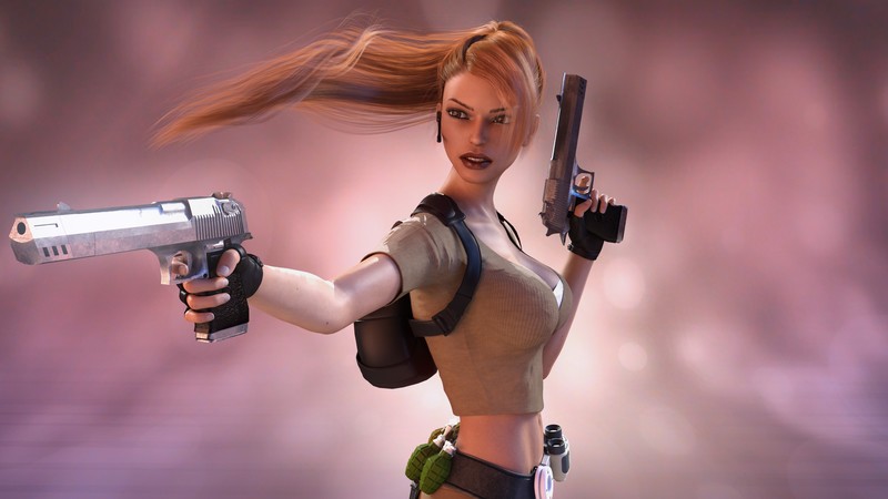 tomb raider, lara croft, artwork, 4k, hd, artist, digital art, deviantart