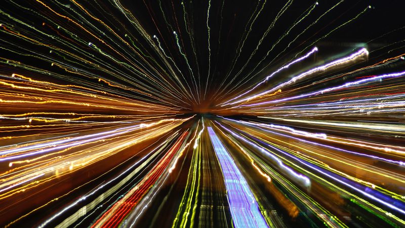 abstraction, light, blur, immersion, long exposure, 4k