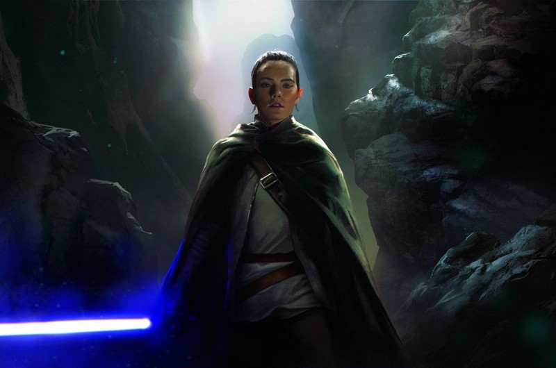 star wars, rey, hd, 4k, deviantart, artwork, artist, digital art