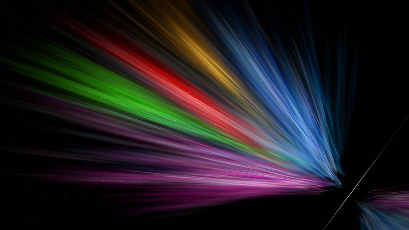 circle, light, color, rainbow, hd, abstract