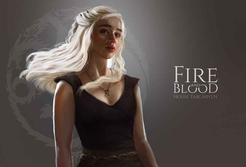 game of thrones season 8, daenerys targaryen, game of thrones, tv shows, hd, artist, artwork, digital art, artstation