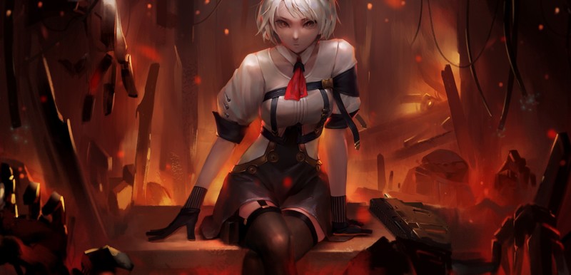 girls frontline, anime girl, anime, hd