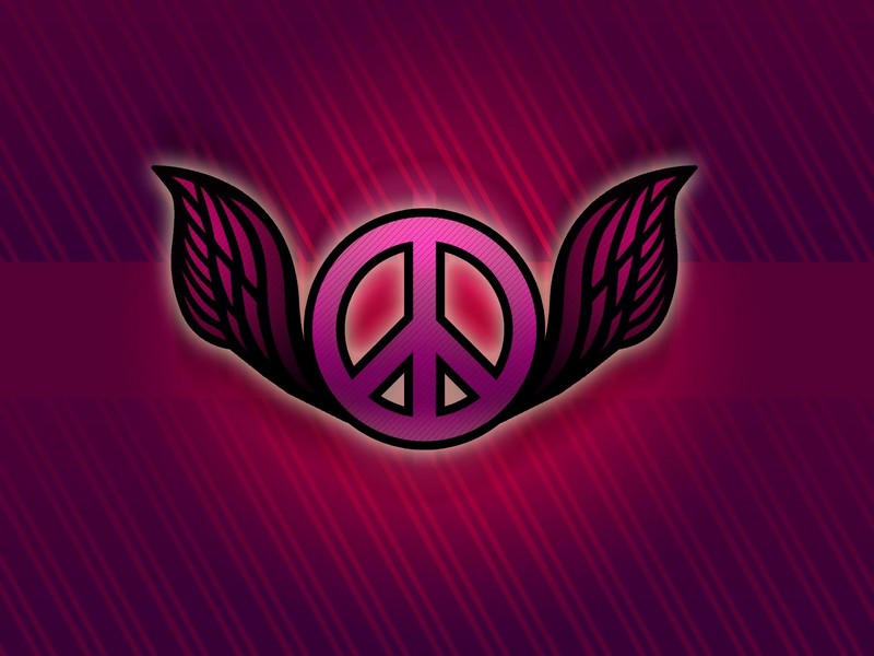 peace, logo, abstract, hd