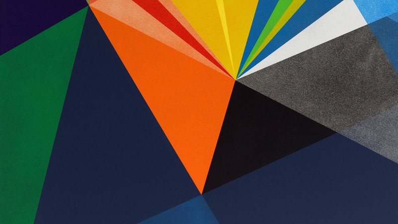 abstract, shapes, material, 4k, hd