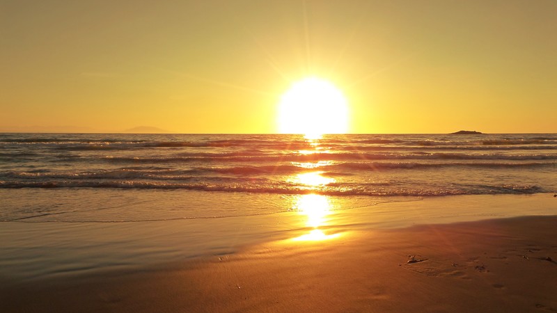 nature, sunset, hd, 4k
