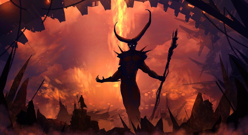 demon, 4k, 5k, hd, artwork, artist, digital art, deviantart