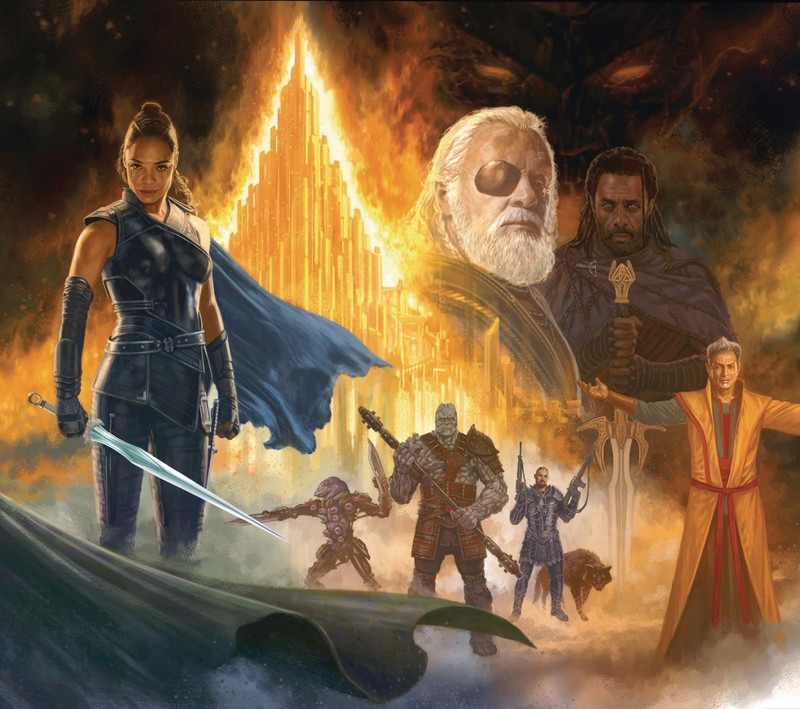 thor ragnarok, movies, 2017 movies, hd, artwork, artist, digital art