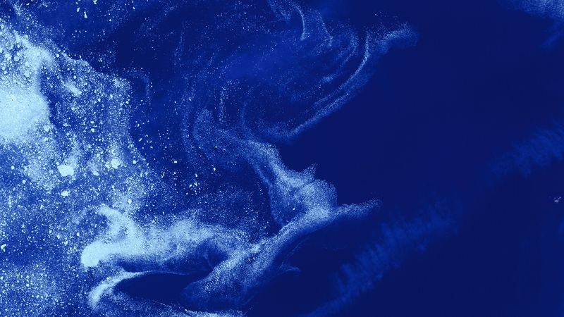 abstraction, ice, ocean, waves, aerial view, 4k