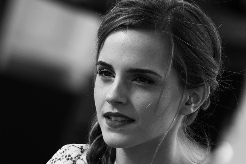 emma watson, celebrities, girls, hd, monochrome, 4k, 5k