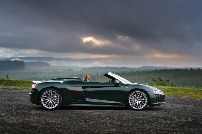 audi r8 spyder v10 plus, audi r8, audi, 2017 cars, cars, 4k, hd