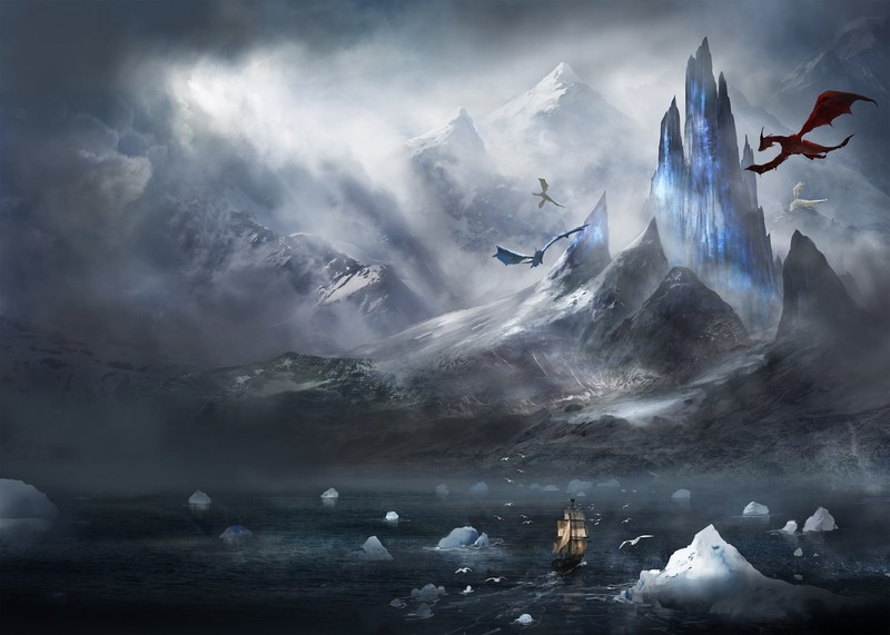 dragon, artist, fantasy, hd, artwork, digital art, 4k, deviantart