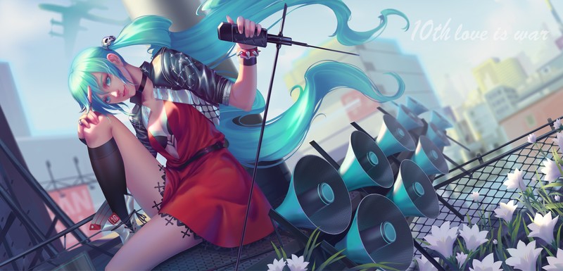 vocaloid, anime, anime girl, hd, artist, artwork, digital art