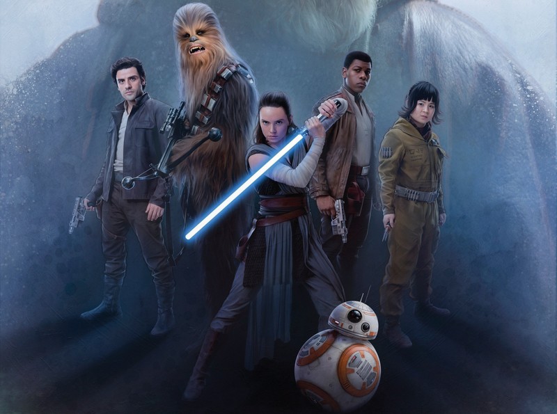 star wars the last jedi, 2017 movies, movies, hd, 4k, artwork